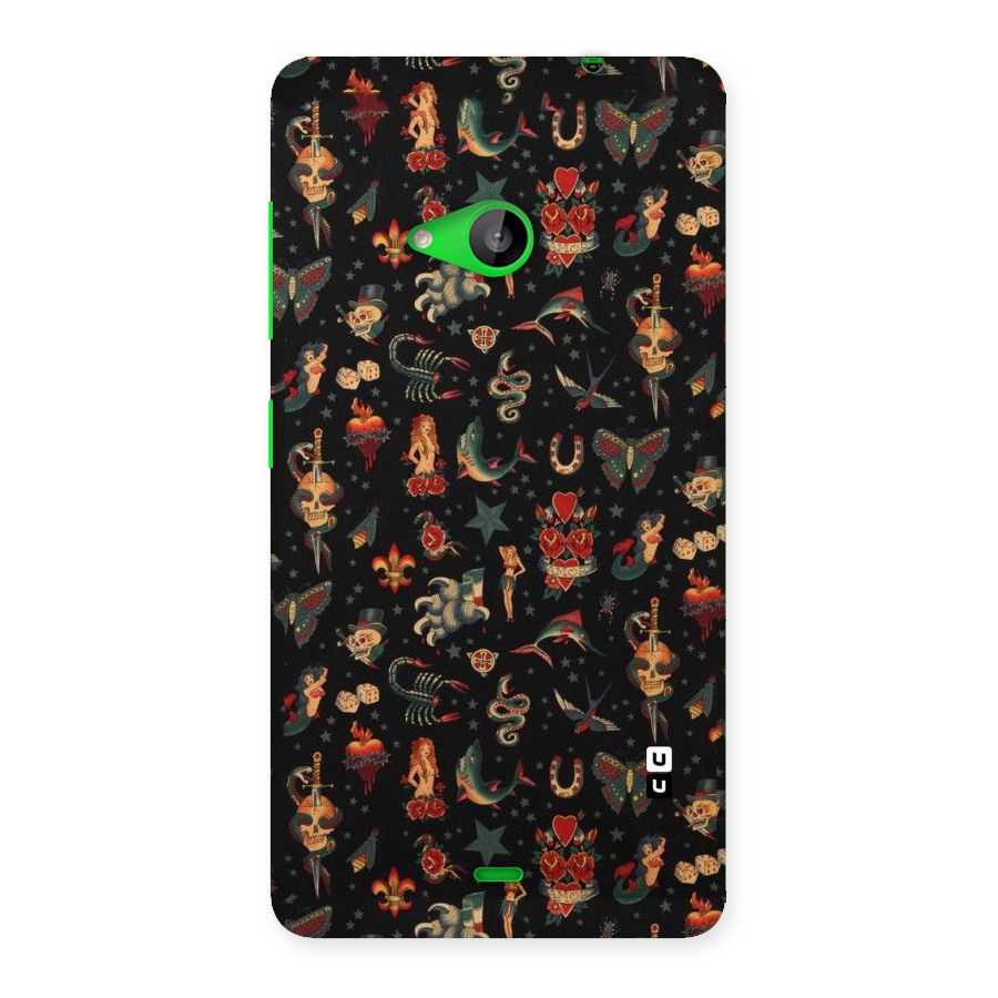 Dark Pattern Back Case for Lumia 535