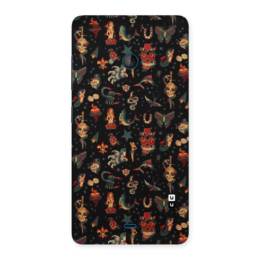 Dark Pattern Back Case for Lumia 540