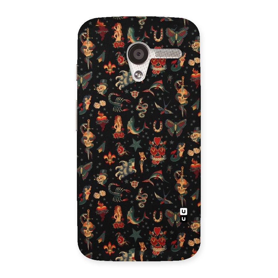 Dark Pattern Back Case for Moto X