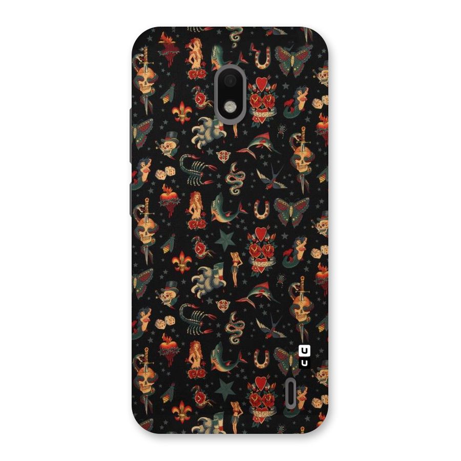 Dark Pattern Back Case for Nokia 2.2