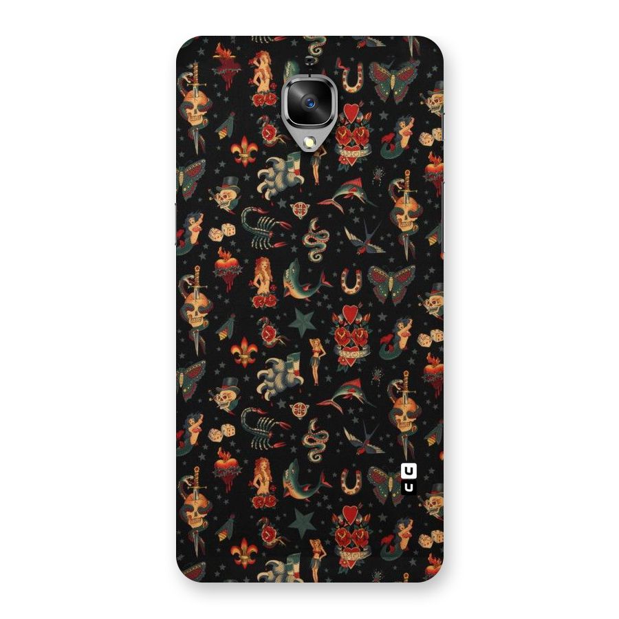 Dark Pattern Back Case for OnePlus 3