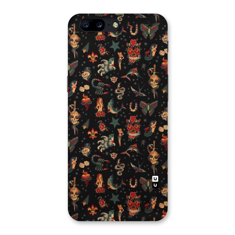 Dark Pattern Back Case for OnePlus 5