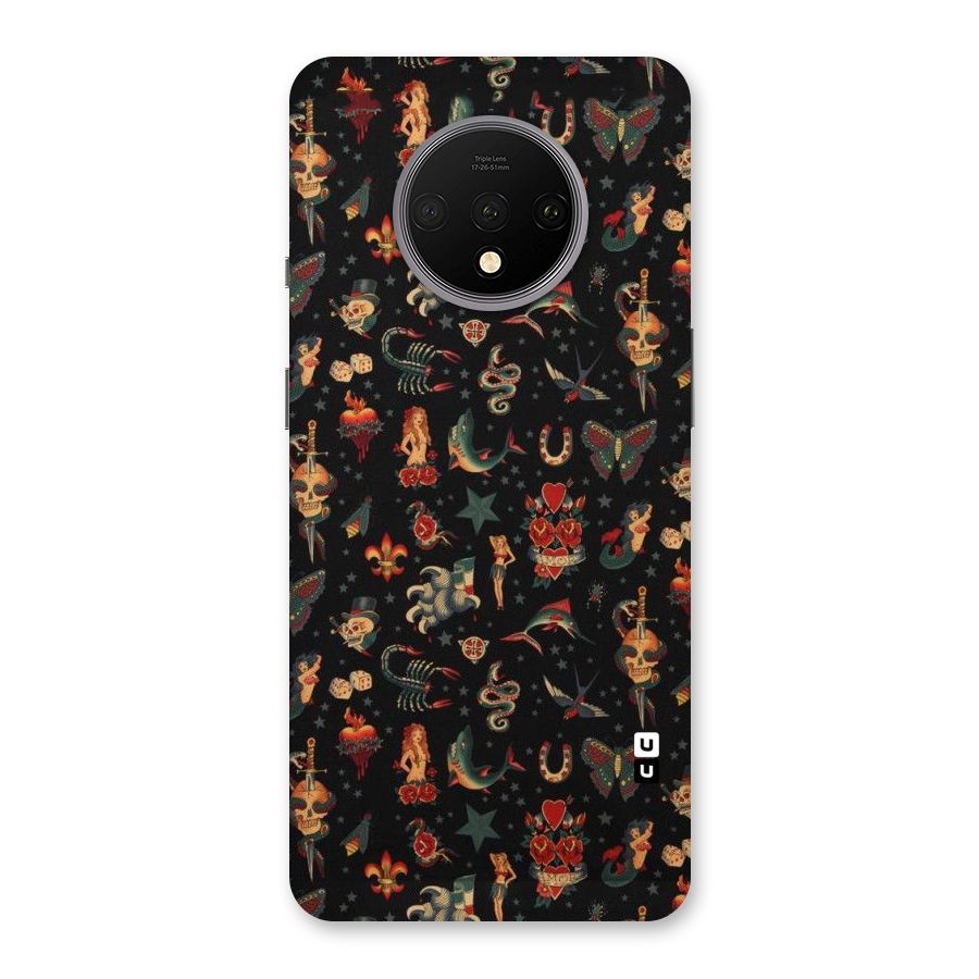 Dark Pattern Back Case for OnePlus 7T