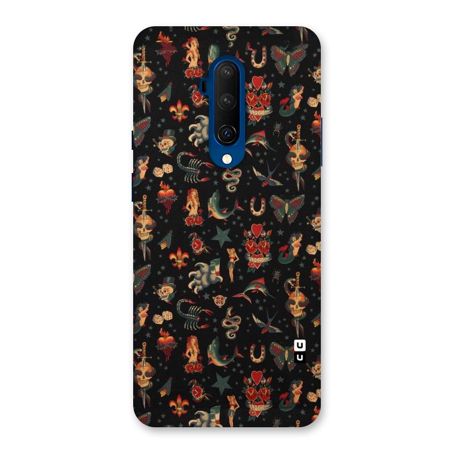 Dark Pattern Back Case for OnePlus 7T Pro