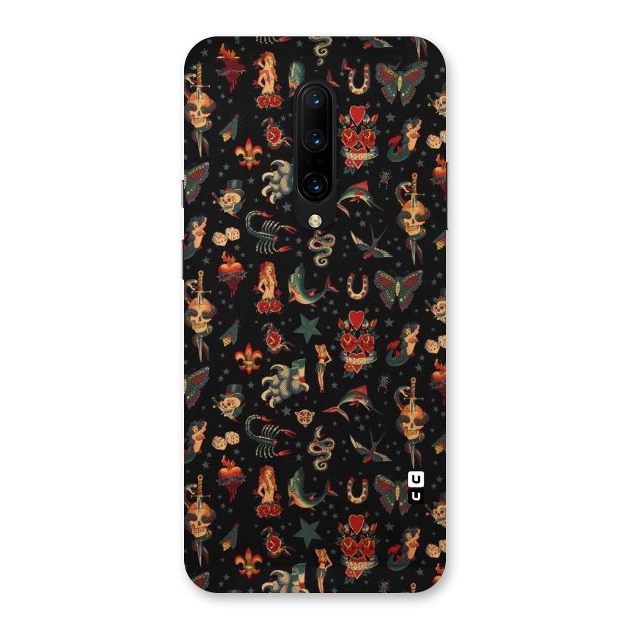 Dark Pattern Back Case for OnePlus 7 Pro