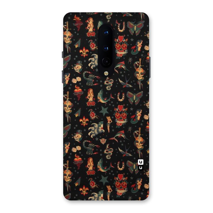 Dark Pattern Back Case for OnePlus 8