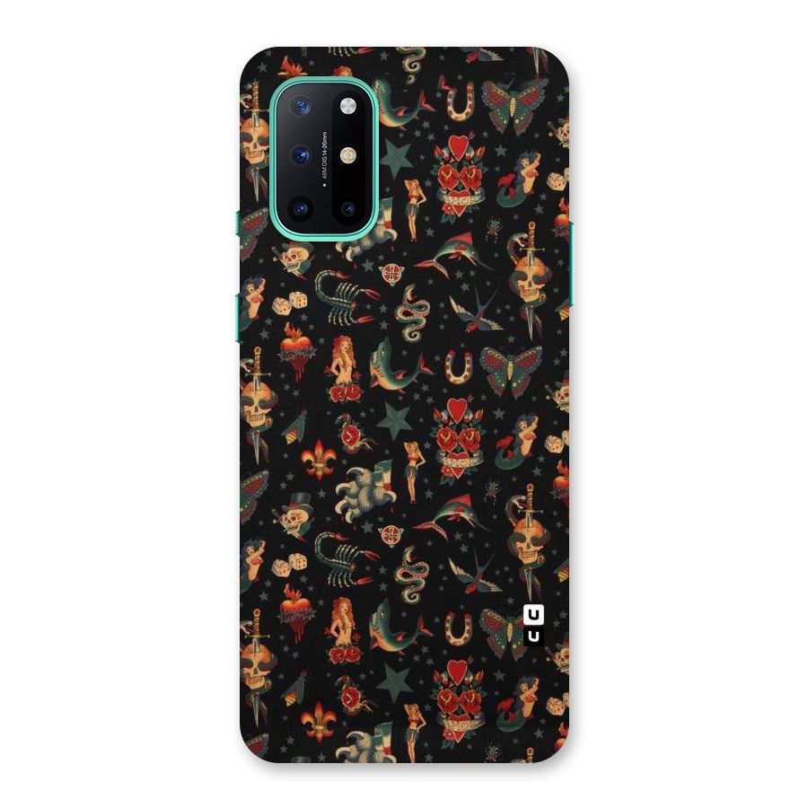 Dark Pattern Back Case for OnePlus 8T