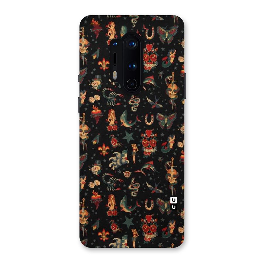 Dark Pattern Back Case for OnePlus 8 Pro