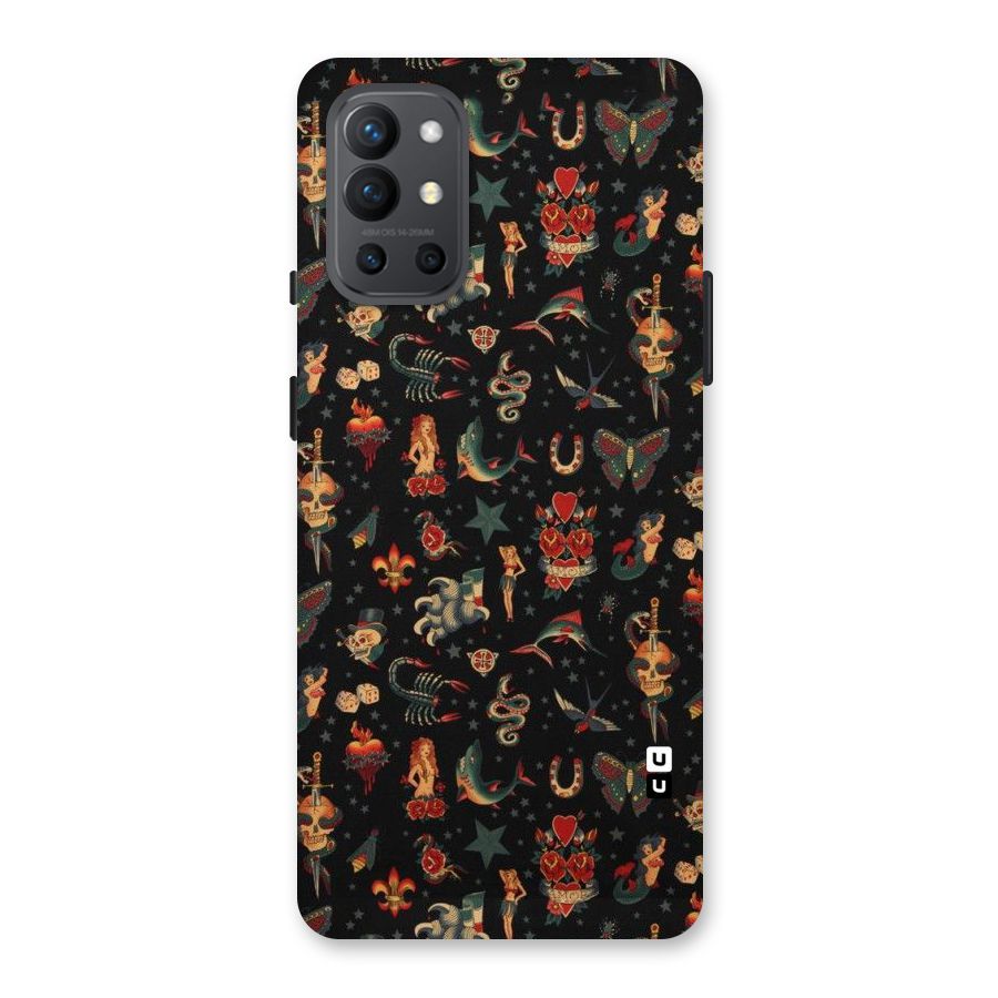 Dark Pattern Back Case for OnePlus 9R