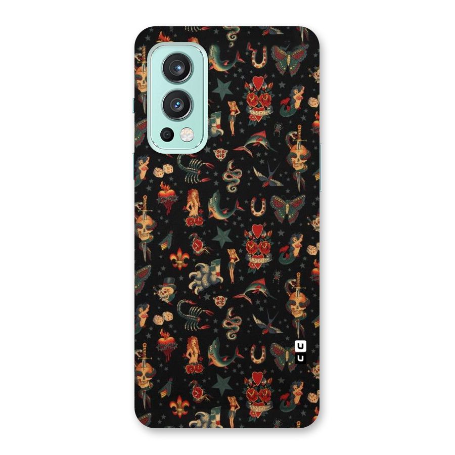 Dark Pattern Back Case for OnePlus Nord 2 5G