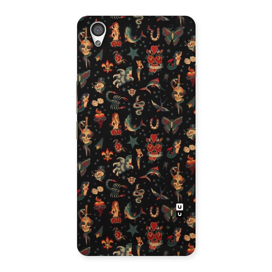 Dark Pattern Back Case for OnePlus X