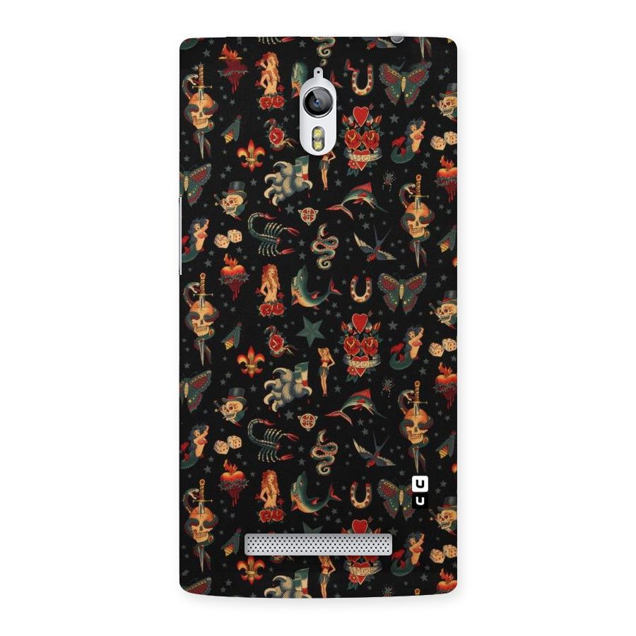 Dark Pattern Back Case for Oppo Find 7