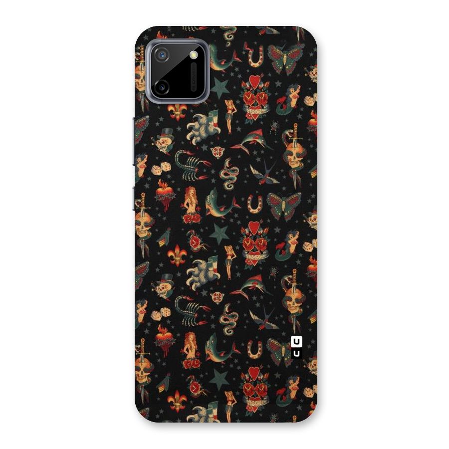 Dark Pattern Back Case for Realme C11