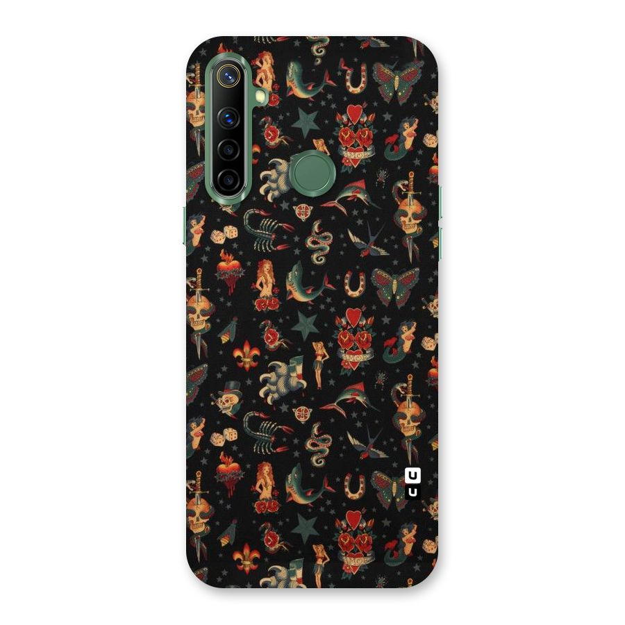 Dark Pattern Back Case for Realme Narzo 10
