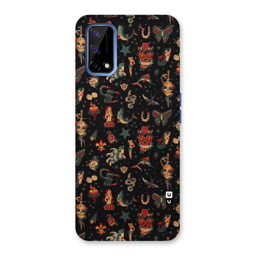 Dark Pattern Back Case for Realme Narzo 30 Pro