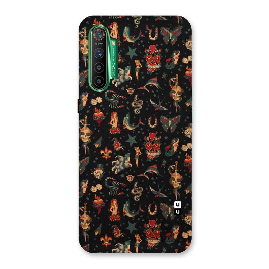 Dark Pattern Back Case for Realme X2