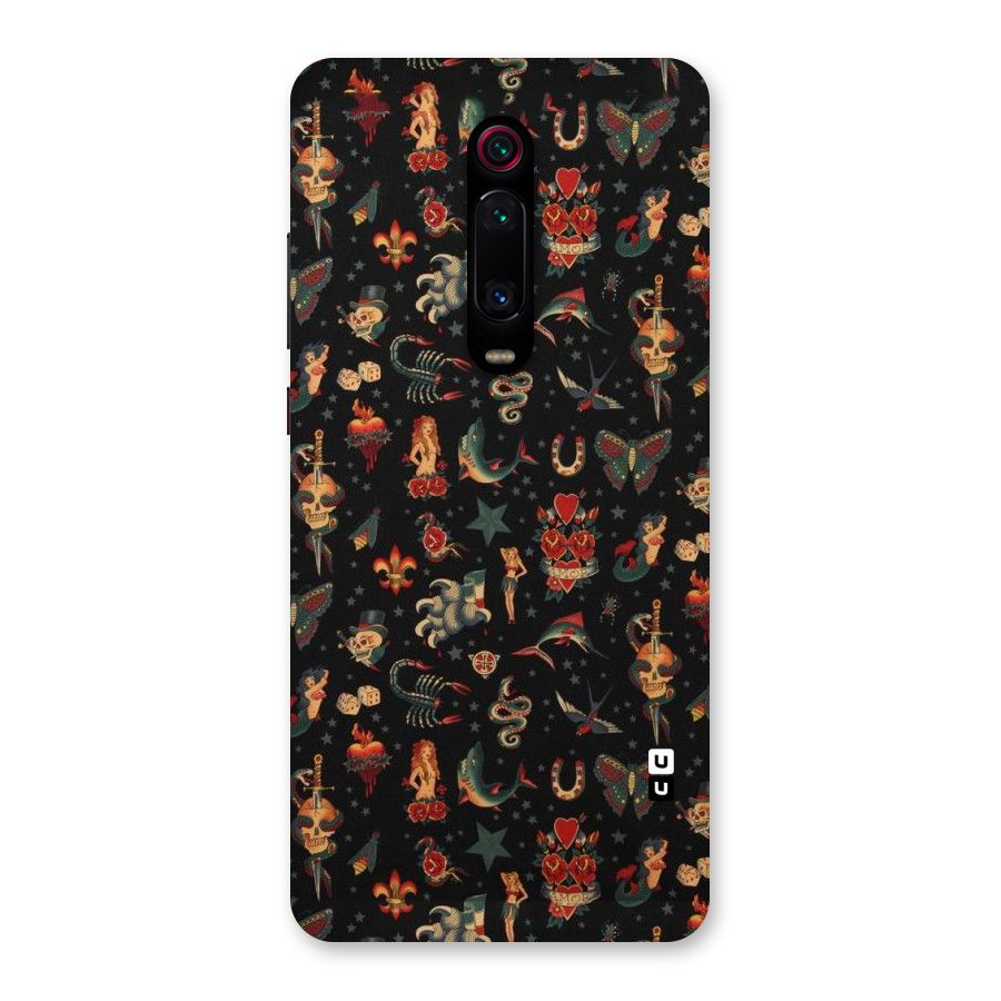 Dark Pattern Back Case for Redmi K20 Pro