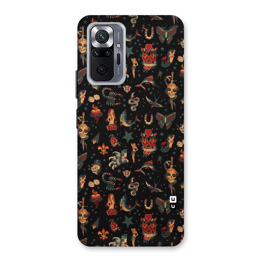 Dark Pattern Back Case for Redmi Note 10 Pro