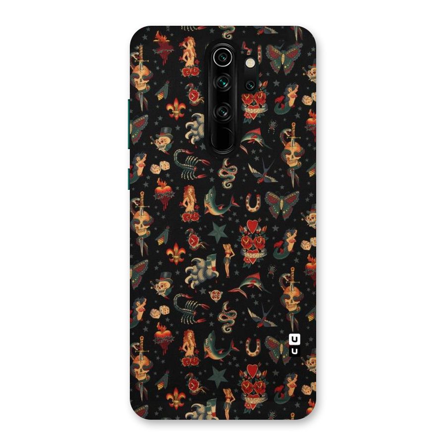 Dark Pattern Back Case for Redmi Note 8 Pro