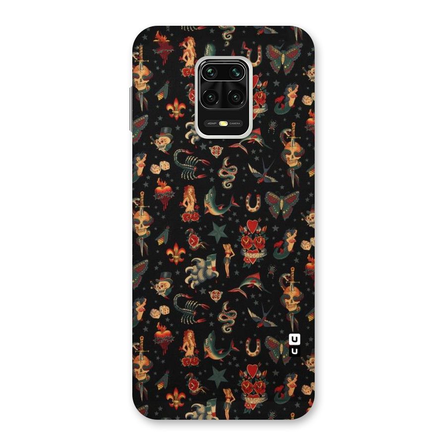 Dark Pattern Back Case for Redmi Note 9 Pro Max