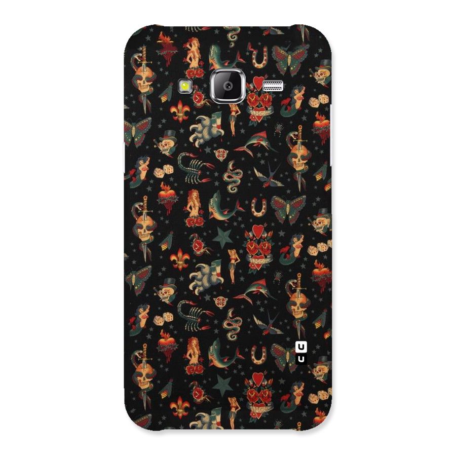Dark Pattern Back Case for Samsung Galaxy J2 Prime