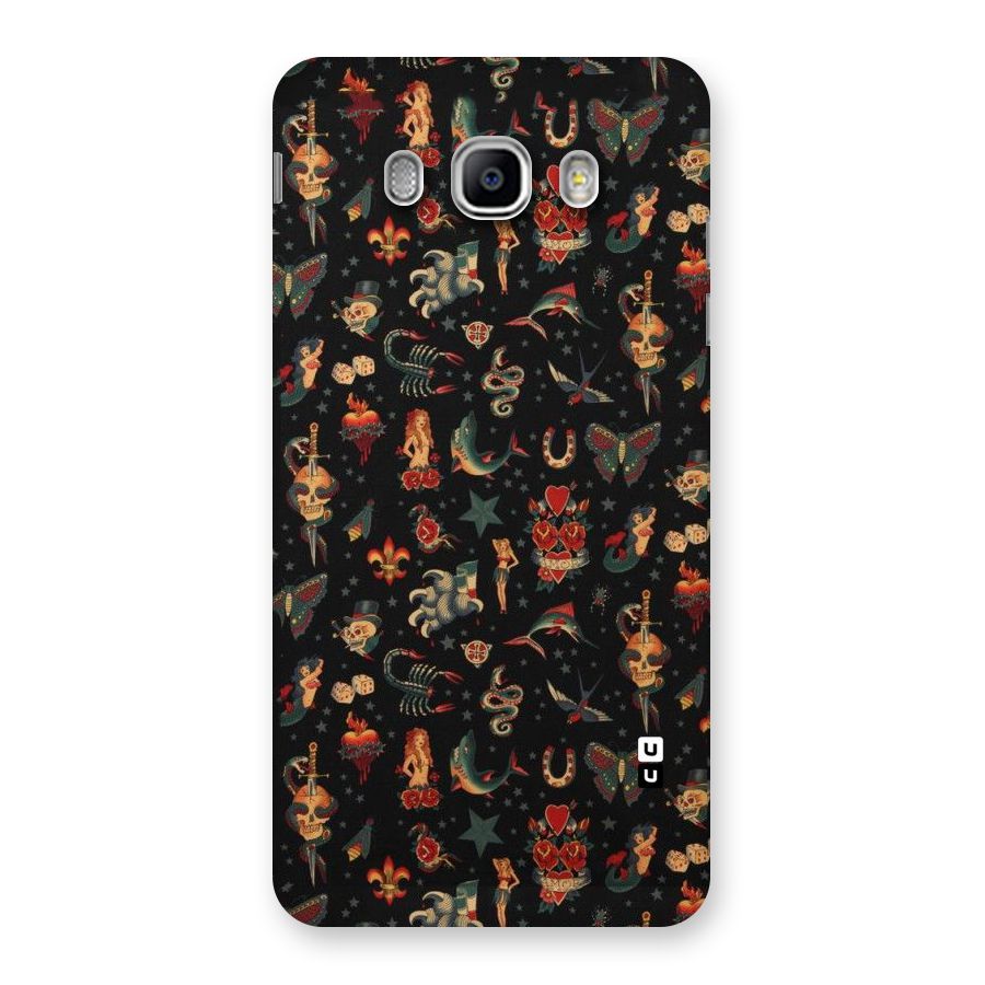 Dark Pattern Back Case for Samsung Galaxy J5 2016