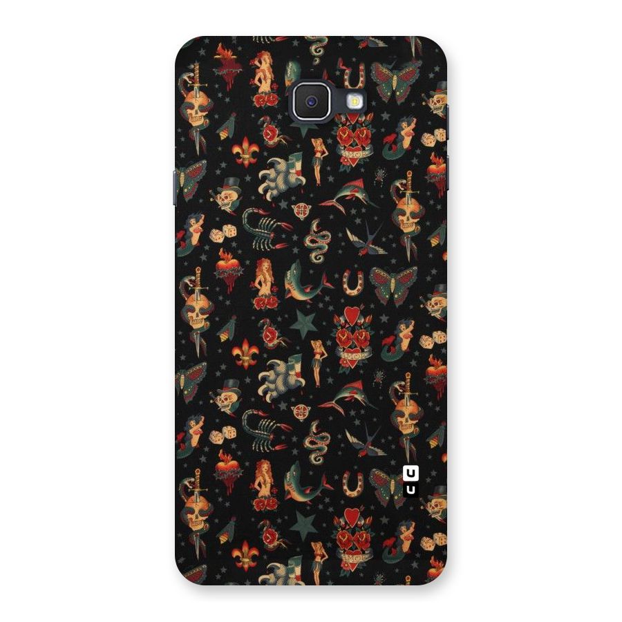 Dark Pattern Back Case for Samsung Galaxy J7 Prime
