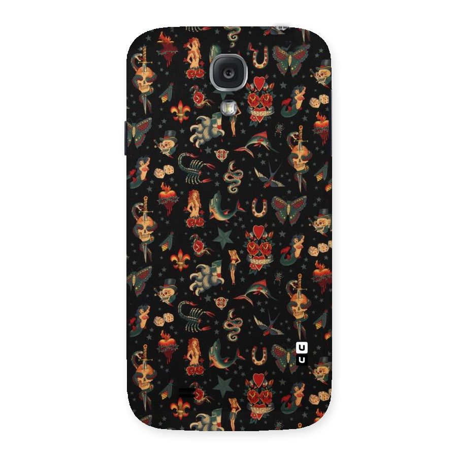 Dark Pattern Back Case for Samsung Galaxy S4