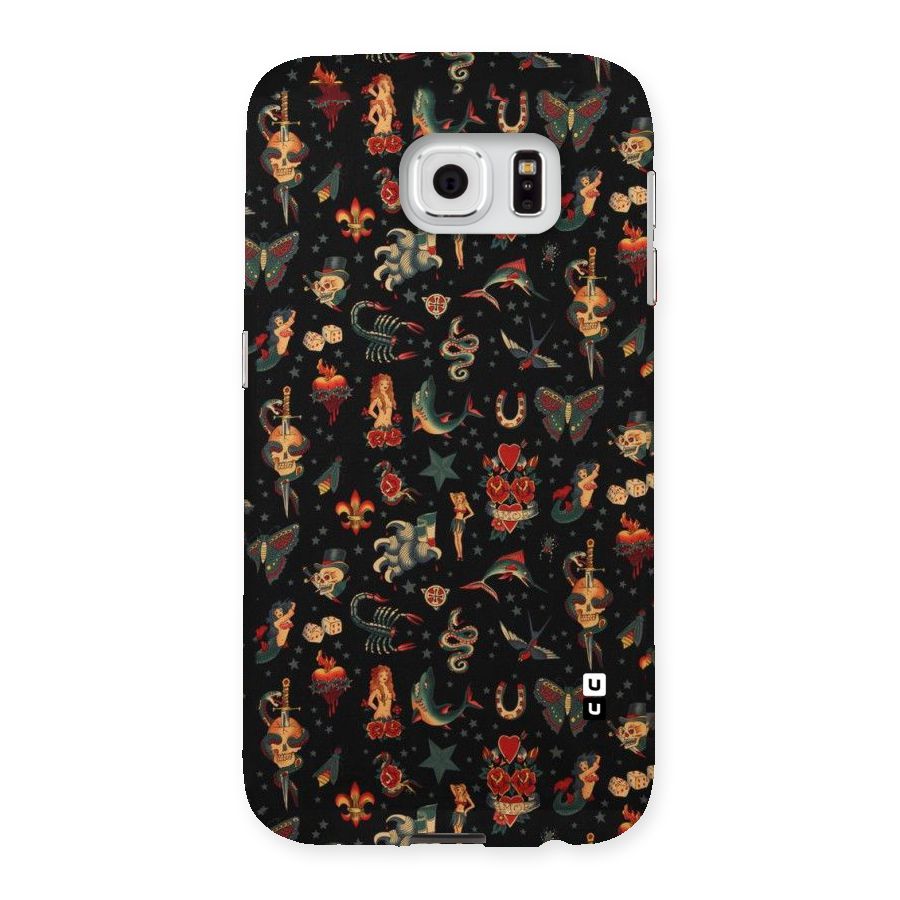 Dark Pattern Back Case for Samsung Galaxy S6
