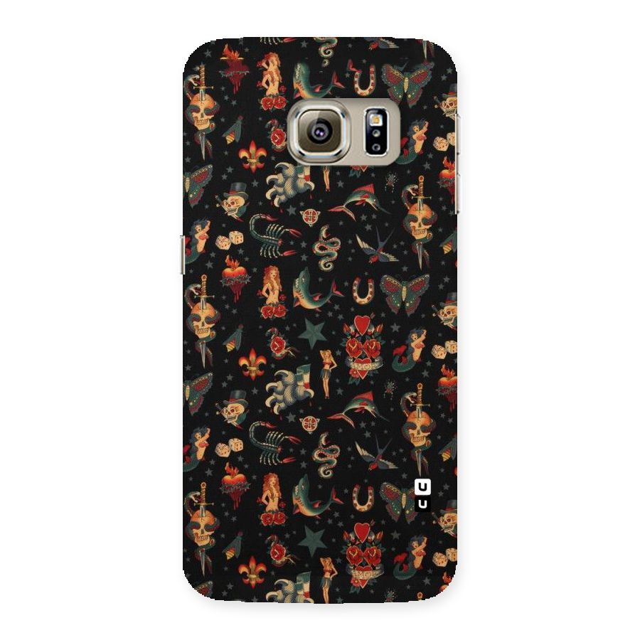 Dark Pattern Back Case for Samsung Galaxy S6 Edge