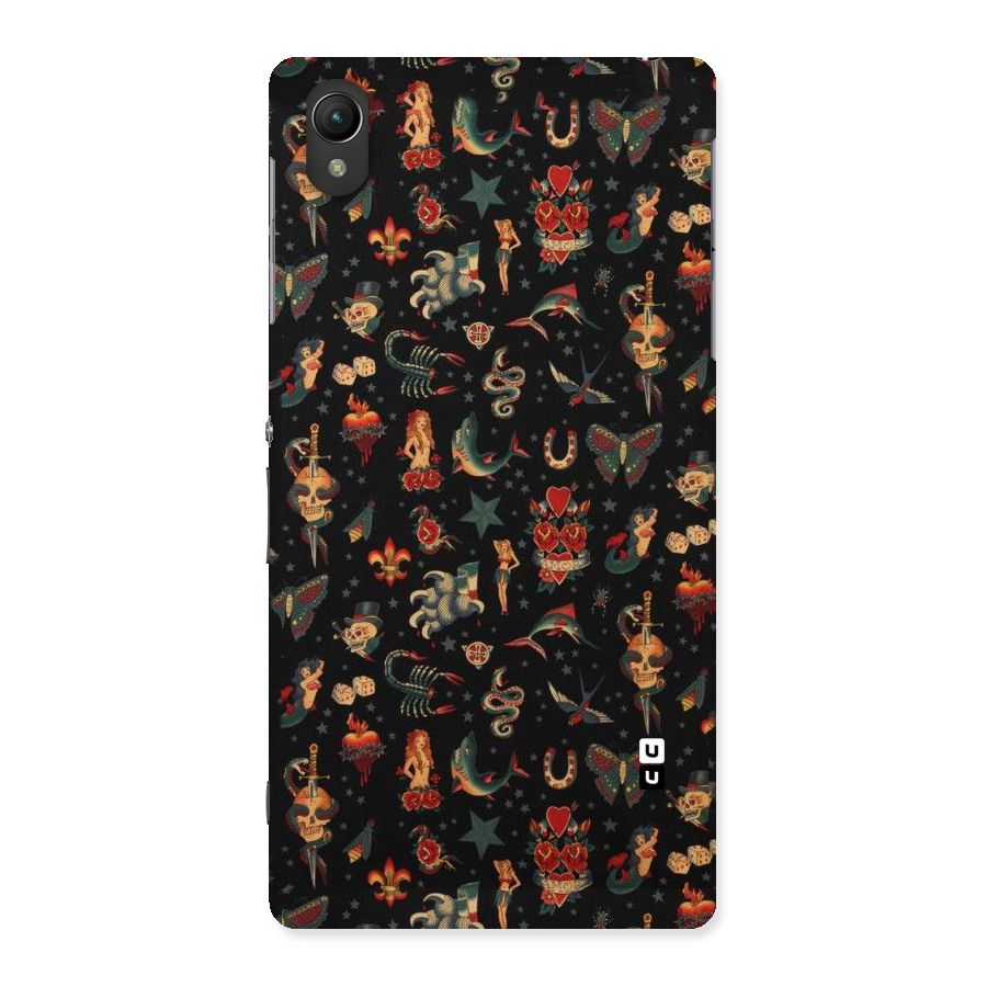 Dark Pattern Back Case for Sony Xperia Z2
