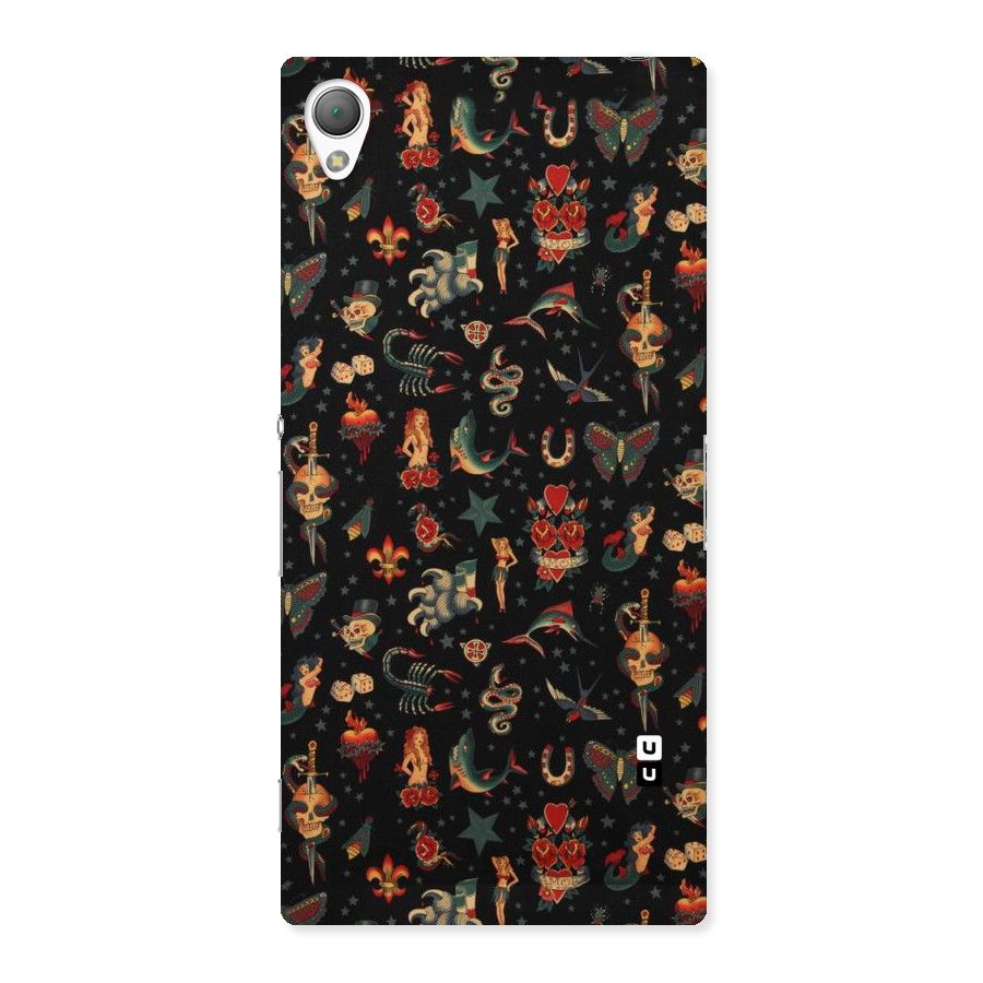 Dark Pattern Back Case for Sony Xperia Z3