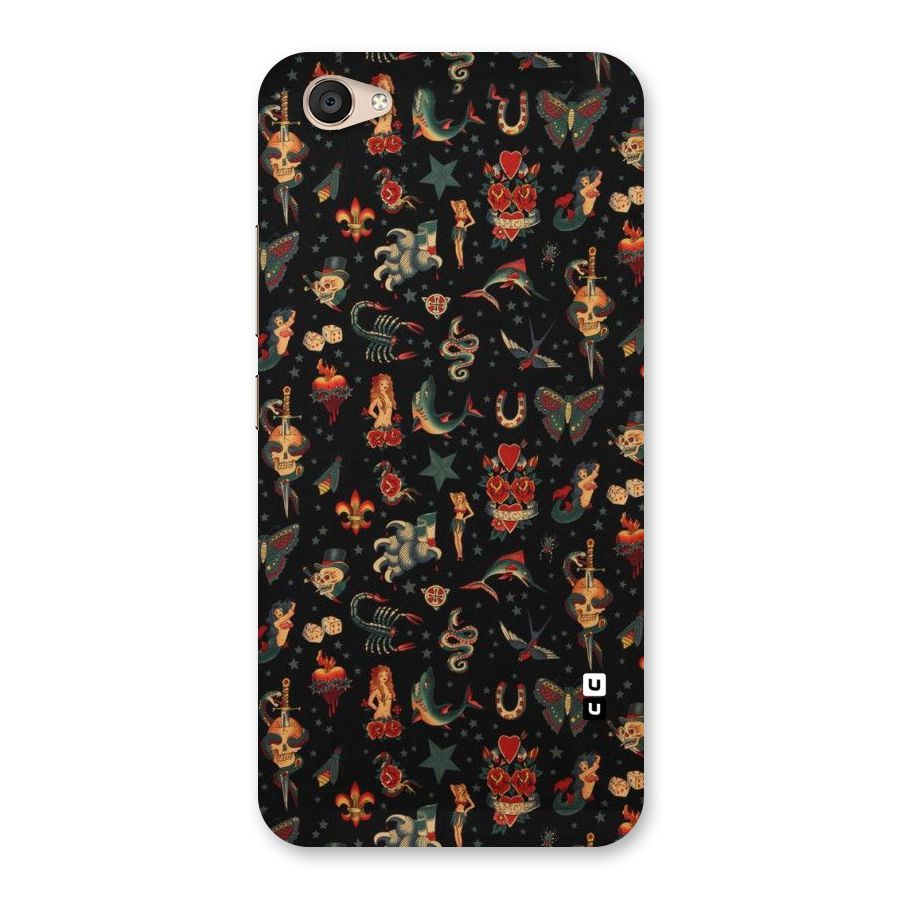 Dark Pattern Back Case for Vivo V5 Plus