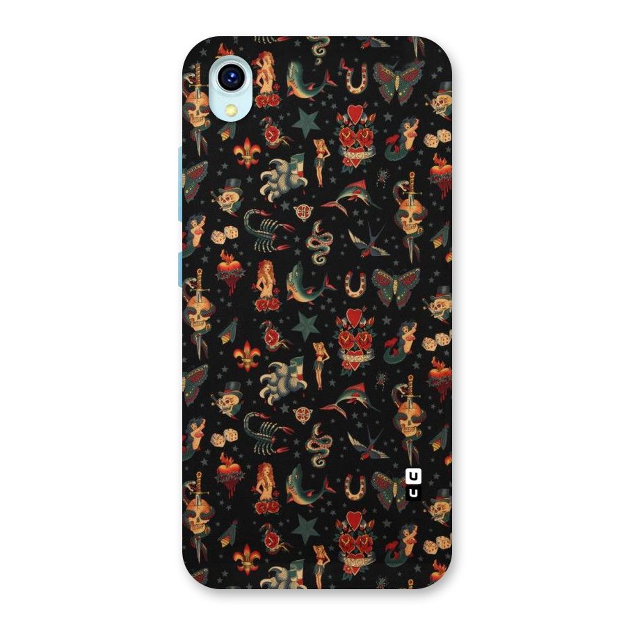 Dark Pattern Back Case for Vivo Y1s