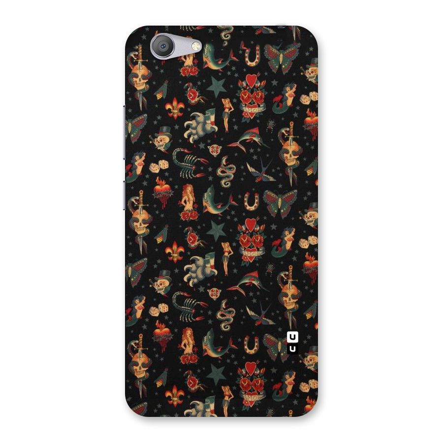 Dark Pattern Back Case for Vivo Y53