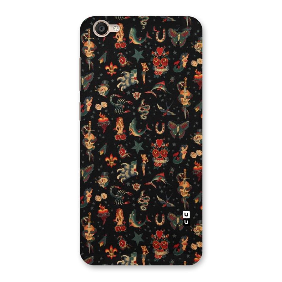 Dark Pattern Back Case for Vivo Y55s