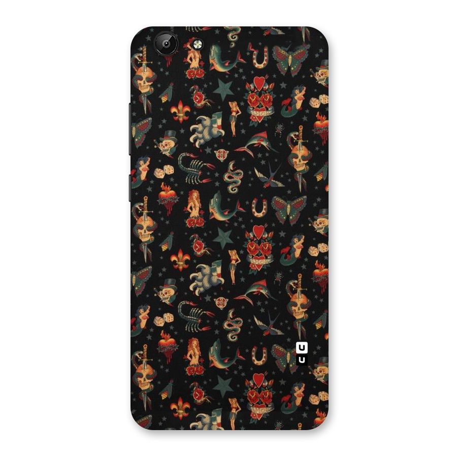 Dark Pattern Back Case for Vivo Y69