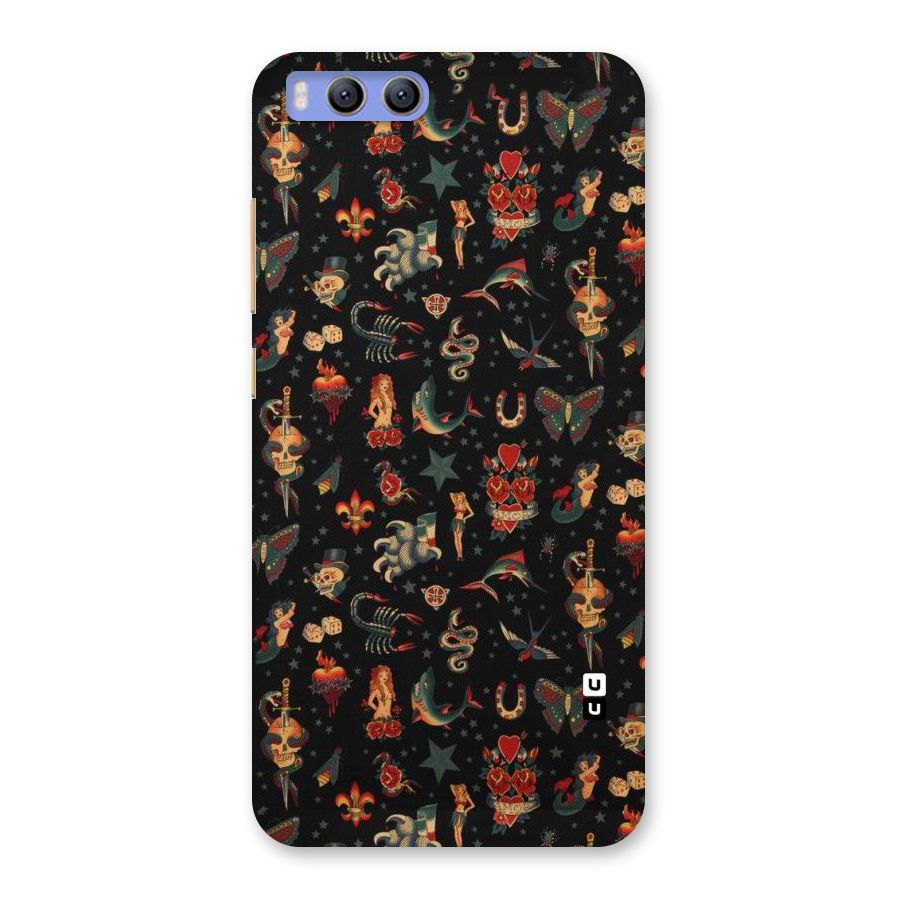 Dark Pattern Back Case for Xiaomi Mi 6