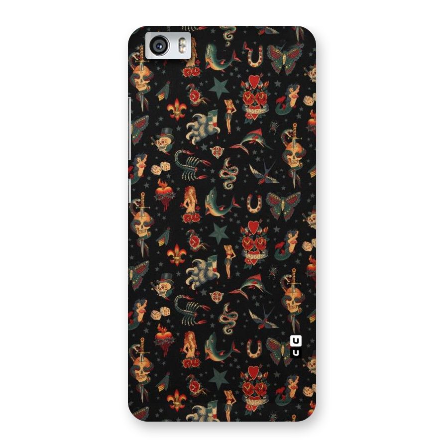 Dark Pattern Back Case for Xiaomi Redmi Mi5