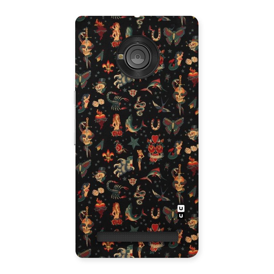 Dark Pattern Back Case for Yu Yunique