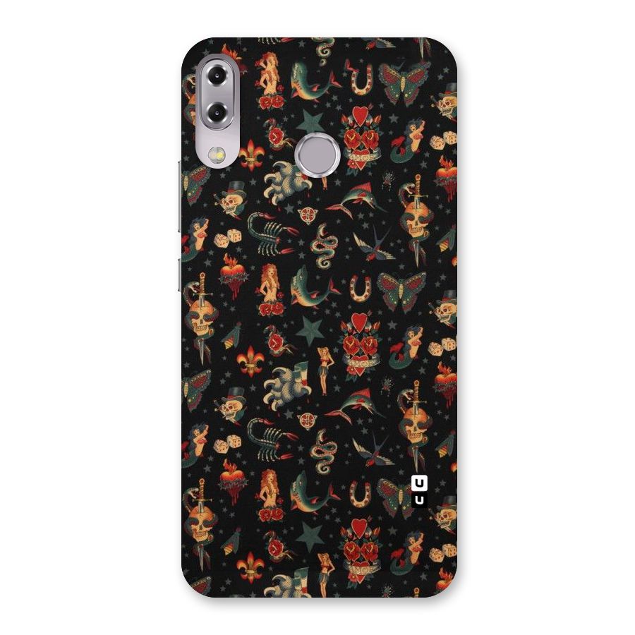 Dark Pattern Back Case for Zenfone 5Z