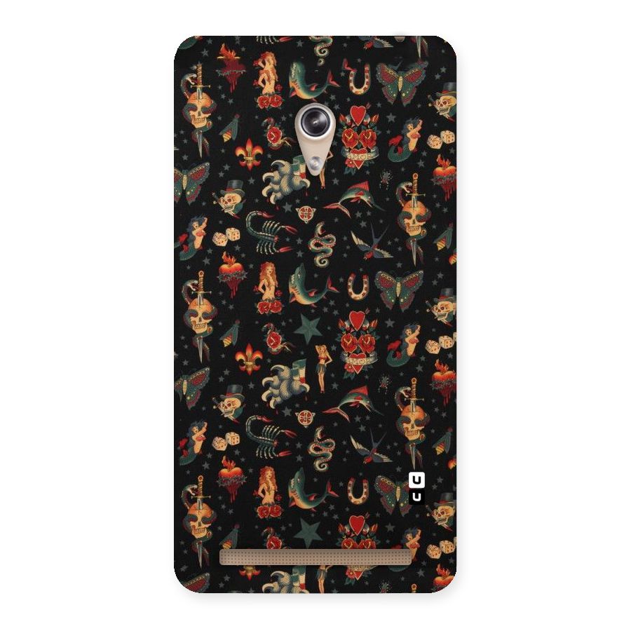 Dark Pattern Back Case for Zenfone 6