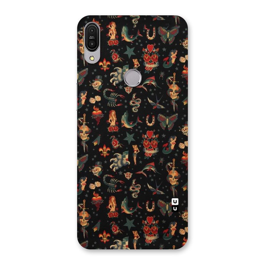 Dark Pattern Back Case for Zenfone Max Pro M1