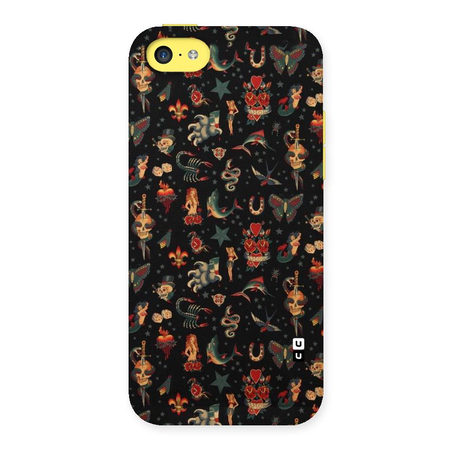 Dark Pattern Back Case for iPhone 5C