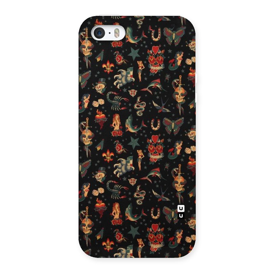 Dark Pattern Back Case for iPhone 5 5S