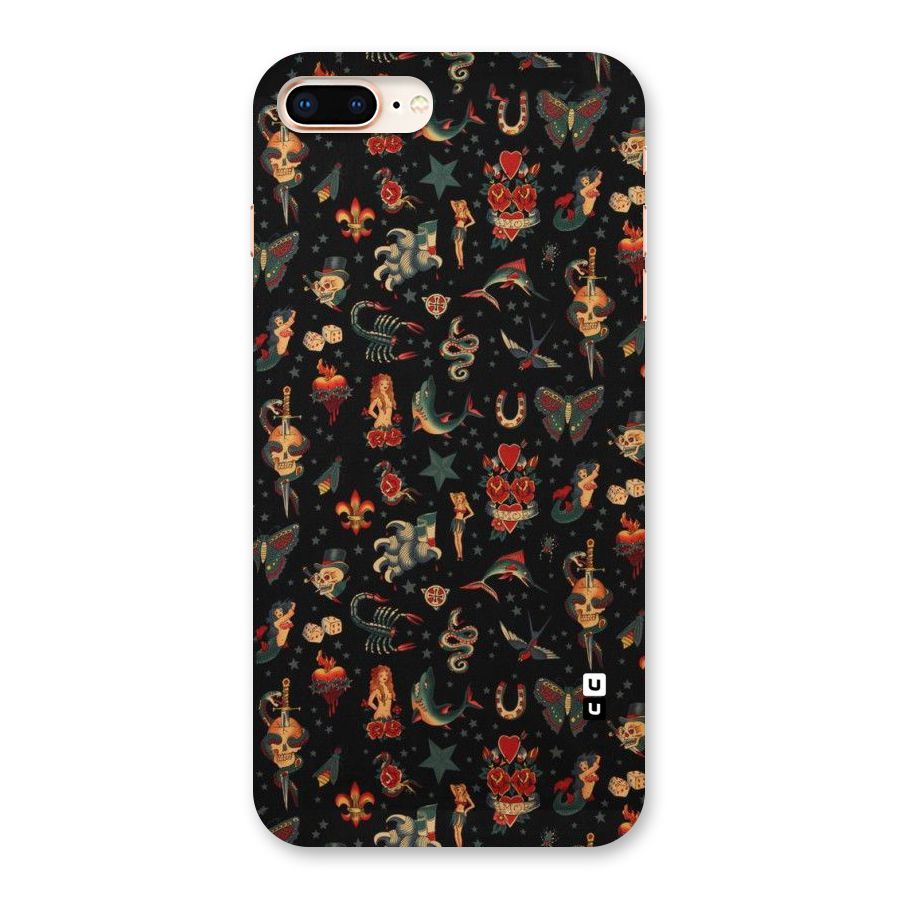 Dark Pattern Back Case for iPhone 8 Plus