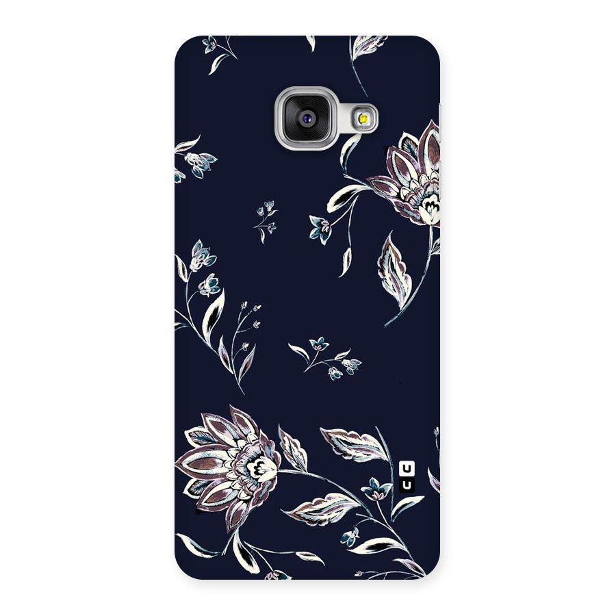 Dark Petals Back Case for Galaxy A3 2016