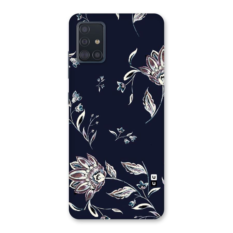 Dark Petals Back Case for Galaxy A51
