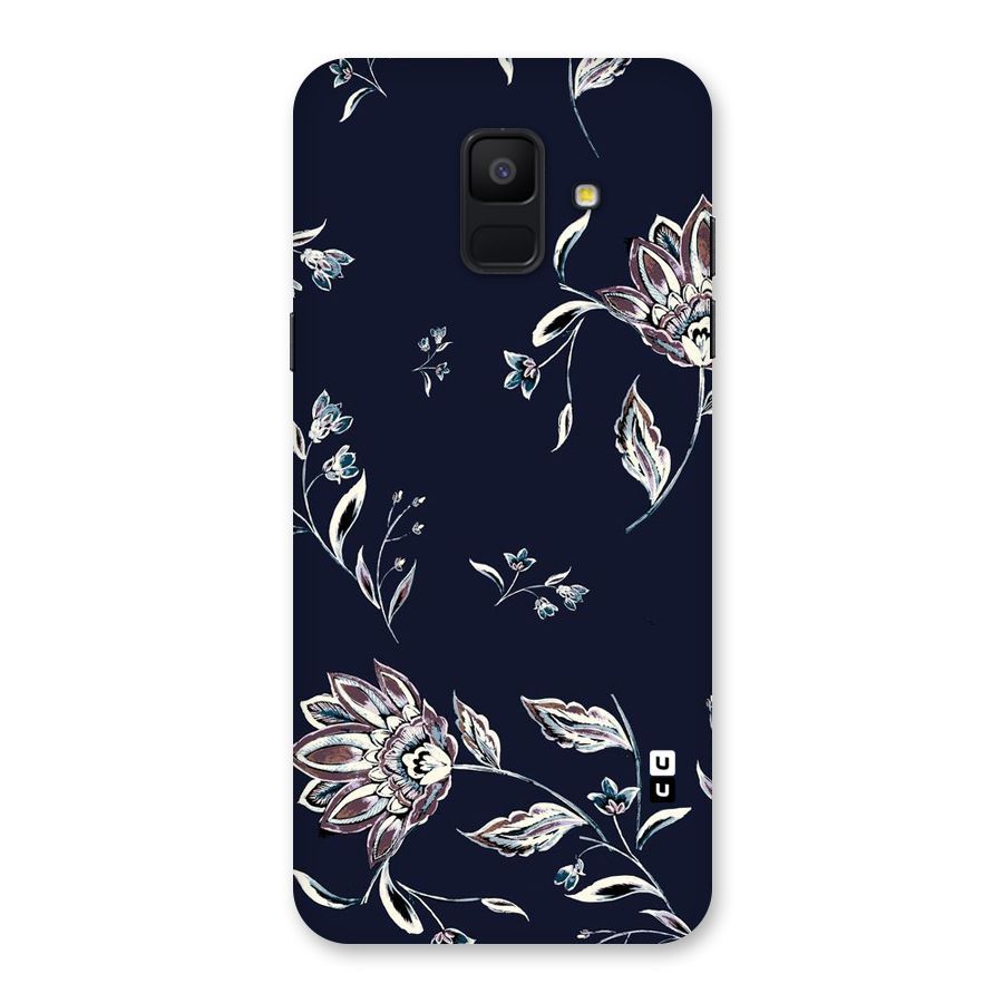 Dark Petals Back Case for Galaxy A6 (2018)