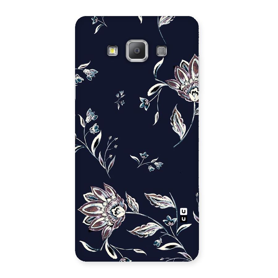 Dark Petals Back Case for Galaxy A7